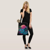 Tropisch/Hawaïaans neonstrand Tote Bag (Op model)