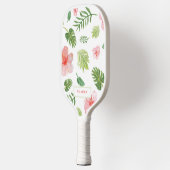 Tropisch Hawaïaans Pickleball Paddle (Links)