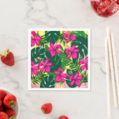 Tropisch Hawaïaans stijlpatroon Servet (Insitu)