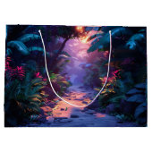 Tropisch Hawaïaans Wandelpad Groot Cadeauzakje (Achterkant)