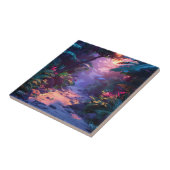 Tropisch Hawaiaans Wandelpad Tegeltje (Zijkant)