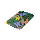 Tropisch Hawaii Aloha Flower Graphic Badmat (Gekanteld)