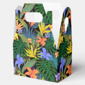 Tropisch Hawaii Aloha Flower Graphic Bedankdoosjes (Geopend)