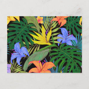 Tropisch Hawaii Aloha Flower Graphic Briefkaart