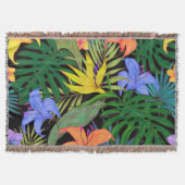 Tropisch Hawaii Aloha Flower Graphic Deken (Voorkant)