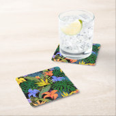 Tropisch Hawaii Aloha Flower Graphic Kartonnen Onderzetters (Insitu)