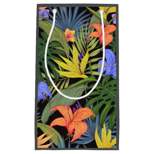 Tropisch Hawaii Aloha Flower Graphic Klein Cadeauzakje (Voorkant)
