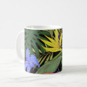 Tropisch Hawaii Aloha Flower Graphic Koffiemok (Voorkant links)