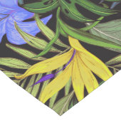 Tropisch Hawaii Aloha Flower Graphic Korte Tafelloper (Hoek)