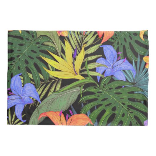 Tropisch Hawaii Aloha Flower Graphic Kussensloop (Achterkant)