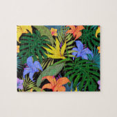 Tropisch Hawaii Aloha Flower Graphic Legpuzzel (Horizontaal)