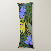 Tropisch Hawaii Aloha Flower Graphic Lichaamskussen (Voorkant Verticaal)