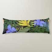 Tropisch Hawaii Aloha Flower Graphic Lichaamskussen (Voorkant)
