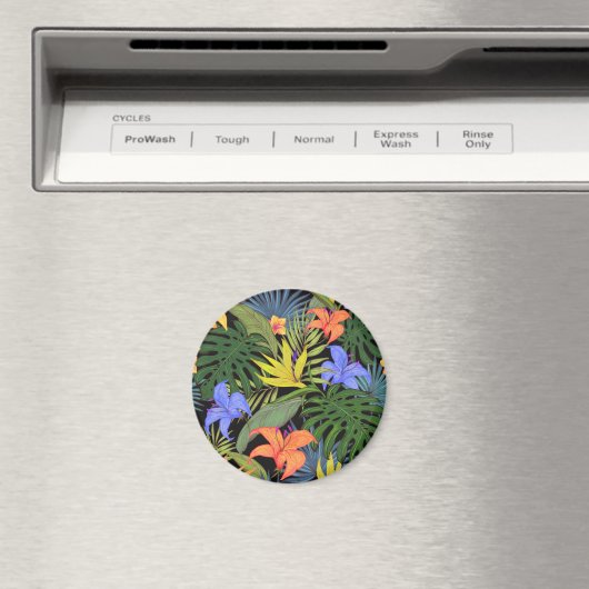 Tropisch Hawaii Aloha Flower Graphic Magneet (Insitu (Vaatwasser))
