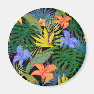 Tropisch Hawaii Aloha Flower Graphic Magneet