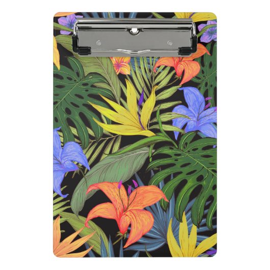 Tropisch Hawaii Aloha Flower Graphic Mini Klembord (Voorkant)
