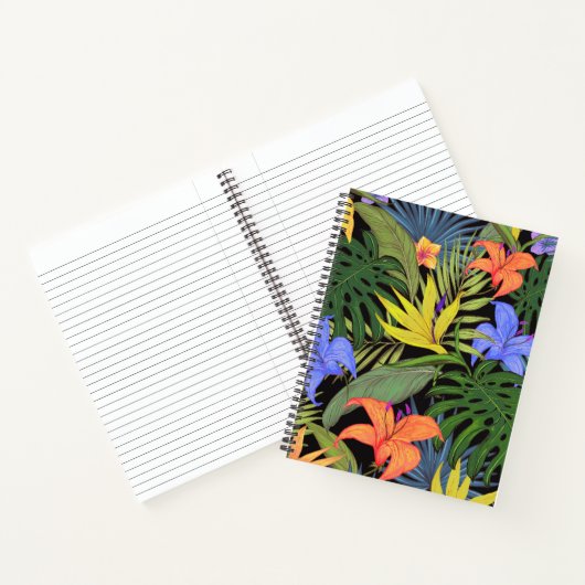 Tropisch Hawaii Aloha Flower Graphic Notitieboek (Binnen)