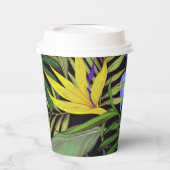 Tropisch Hawaii Aloha Flower Graphic Papieren Bekers (Links)