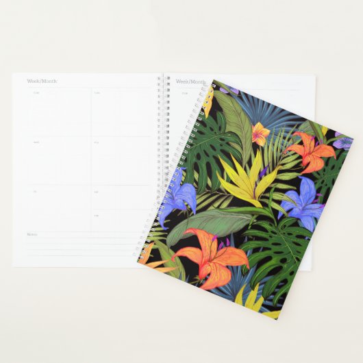 Tropisch Hawaii Aloha Flower Graphic Planner (Display)