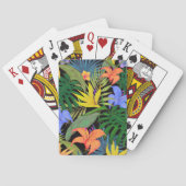Tropisch Hawaii Aloha Flower Graphic Pokerkaarten (Achterkant)