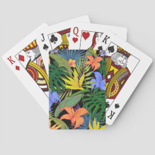 Tropisch Hawaii Aloha Flower Graphic Pokerkaarten