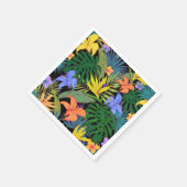 Tropisch Hawaii Aloha Flower Graphic Servet (Hoek)