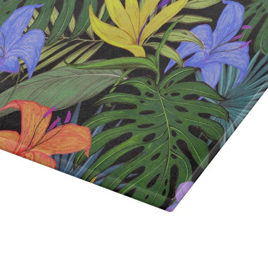 Tropisch Hawaii Aloha Flower Graphic Snijplank (Hoek)