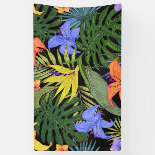 Tropisch Hawaii Aloha Flower Graphic Spandoek (Verticaal)