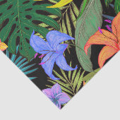 Tropisch Hawaii Aloha Flower Graphic Tissuepapier (Detail)