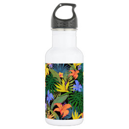 Tropisch Hawaii Aloha Flower Graphic Waterfles