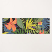 Tropisch Hawaii Aloha Flower Graphic Yogamat (Voorkant (horizontaal))