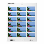 Tropisch Hawaii Etiket (Full Sheet)