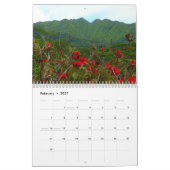 Tropisch Hawaii Kalender (Feb 2027)