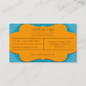 Tropisch Hawaii Visitekaartje (Achterkant)