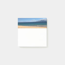 Tropisch Hawaiiaans strand plein Post-it® Notes