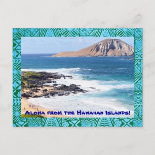 Tropisch Hawaiian Beach Briefkaart