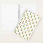 Tropisch Hawaiian Gold Foil Pineappel Patroon Planner<br><div class="desc">Fun tropical Hawaiian Gold Foil Pineapple Pattern. Deze trendy gele en groene Aloha Hawaii Pineappel is een perfecte coole afdruk voor een zomerverjaardagscadeau.</div>