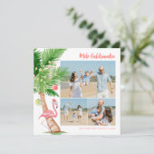 Tropisch Hawaiian Mele Kalikimaka Kerstmis Feestdagenkaart (Staand voorkant)