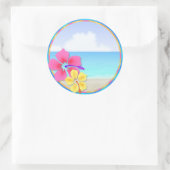 Tropisch Hawiian Luau Cupcake Toppers Stickers (Tas)