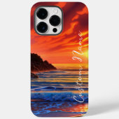 Tropisch heldere oceaanzonnewolken Case-Mate iPhone case (Achterkant)