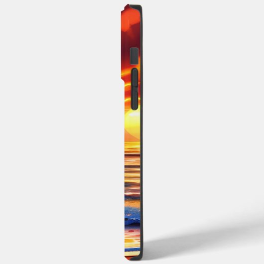 Tropisch heldere oceaanzonnewolken Case-Mate iPhone case (Achterkant / Links)