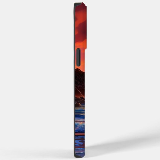 Tropisch heldere oceaanzonnewolken Case-Mate iPhone case (Achterkant / Rechts)