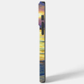 Tropisch heldere oceaanzonsonderstel Case-Mate iPhone case (Achterkant / Links)