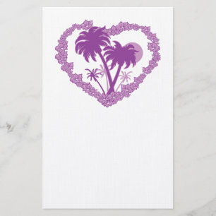 Tropisch hemelboompalm briefpapier