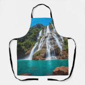 Tropisch Herfst landschap Schort (Voorkant)