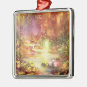 Tropisch herstel 1990 metalen ornament (Links)