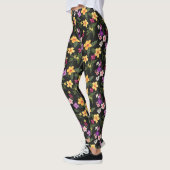Tropisch Hibiscus Floral Leggings (Links)