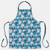 Tropisch Hibiscus Floral Pattern 2 Schort (Voorkant)