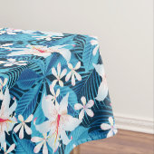 Tropisch Hibiscus Floral Pattern 2 Tafelkleed (Voorbeeld)