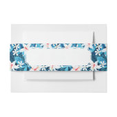 Tropisch Hibiscus Floral Pattern 2 Uitnodigingen Wikkel (Voorkant Voorbeeld)